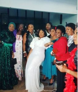 Omotola Jalade Stuns In Gatsby Themed Secondary School Reunion