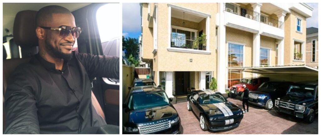 Peter Okoye Flaunts Affluence To Inspire Fans