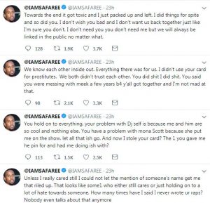 Nicki Minaj And Her Ex, Safaree Fight Dirty On Twitter