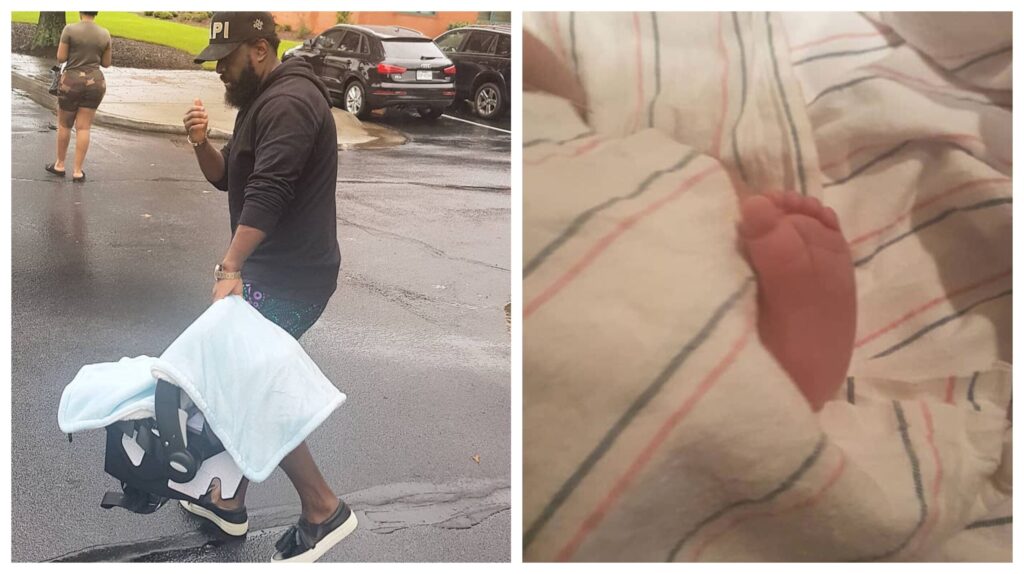 Timaya Shares Photo With His New Baby Boy