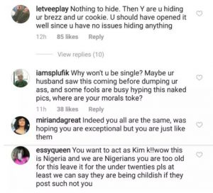 Fans slam Toke Makinwa over 'Nude' Photos