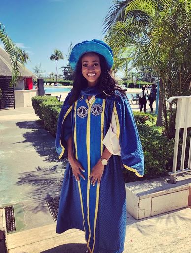 BBNaija star Anto Lecky honoured with Doctorate Degree (Photos)