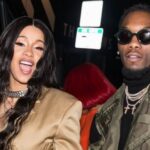 Cardi B and Offset share passionate kiss at the AMA 2018