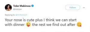 See how Toke Makinwa shoots her shot at Don Jazzy