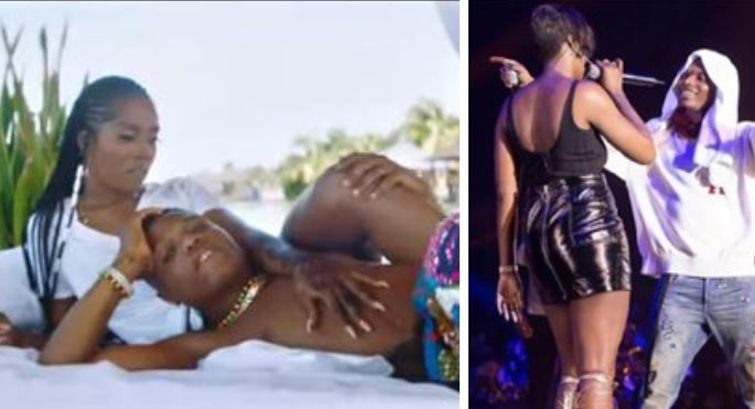 Wizkid And Tiwa Savage Get Passionate And Romantic in “Fever” Video