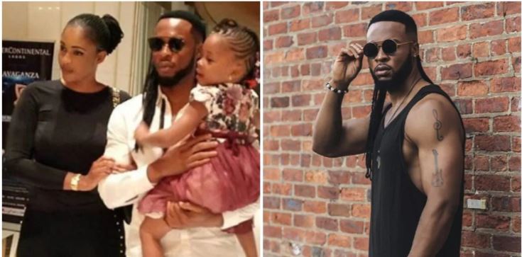Flavour reportedly welcomes third child with his first baby mama