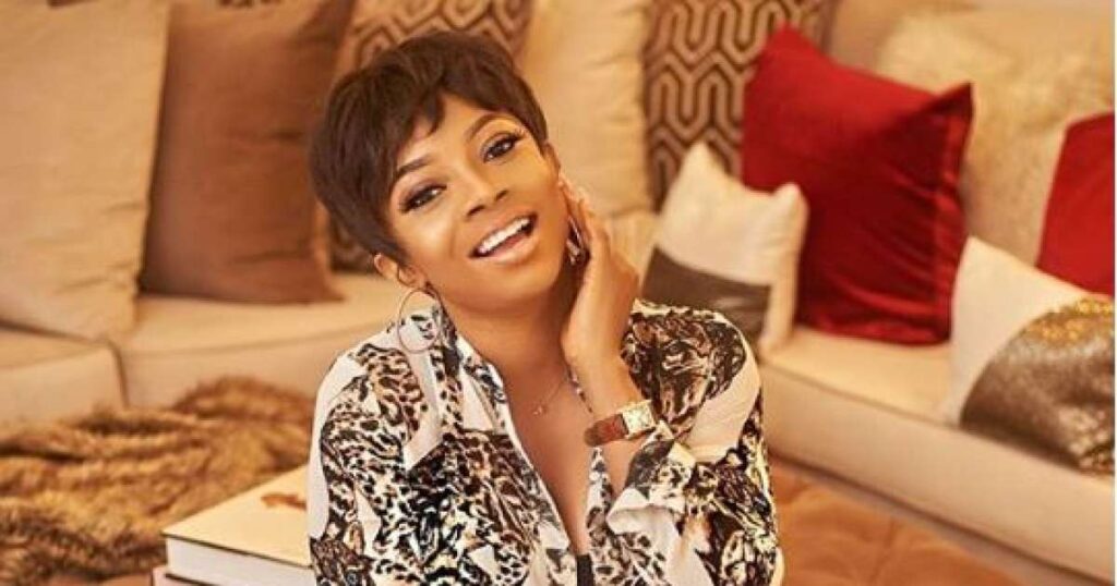 Men with money don't complain when they help women - Toke Makinwa