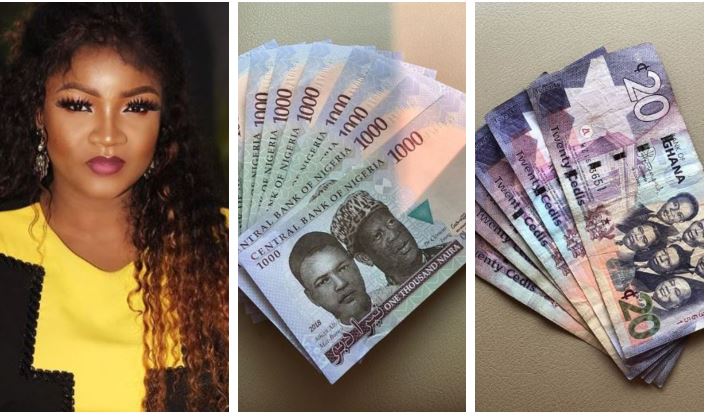 Omotola Jalade Cries Out Over Worthlessness Of Naira To Ghana Cedis