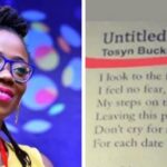 'Don’t Cry For Me When I Leave' - Late Tosyn Bucknor Wrote