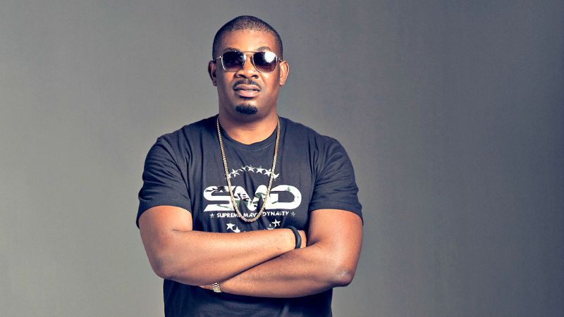 "I don dash u before" - Don Jazzy replies fan stylishly begging for money