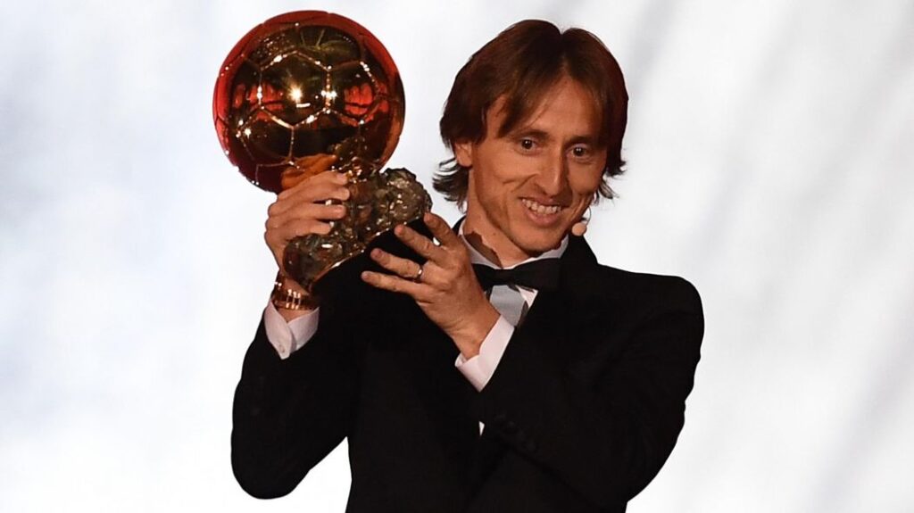 Luka Modric wins Ballon d'Or, ends Ronaldo, Messi dominance