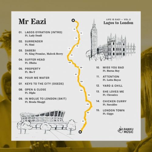 Mr Eazi - "Surrender" ft. Simi