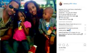 Actor Bolanle Ninalowo And Wife Reunite In The USA