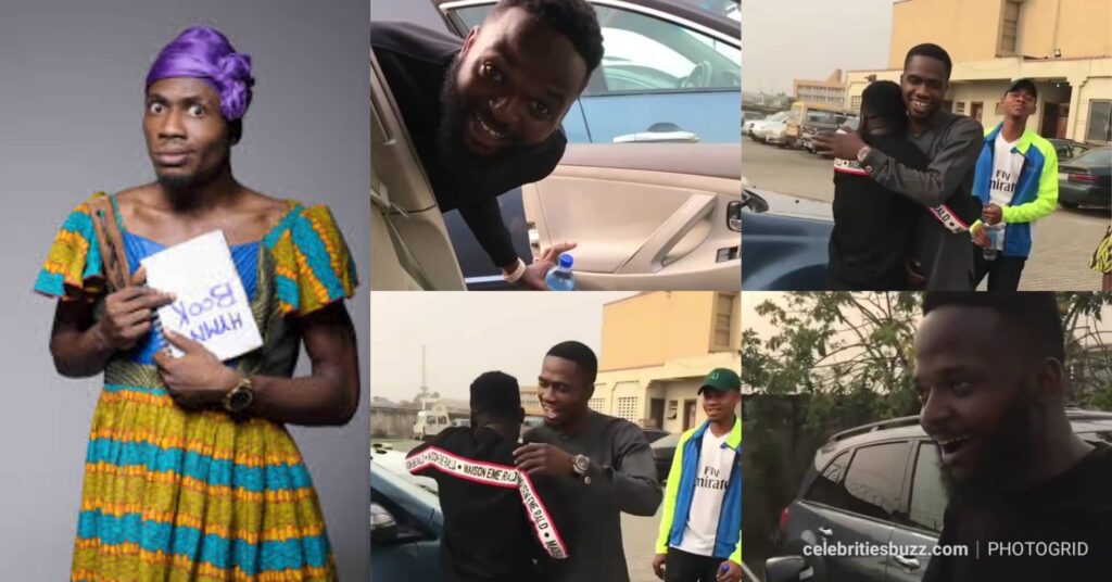 Comedian Josh2funny buys his friend Bellokreb a car for his loyalty over the year