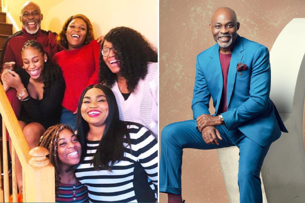 “ME AND MY GIRLS” – RMD SHARES CUTE FAMILY PHOTO TO CELEBRATE THE SEASON