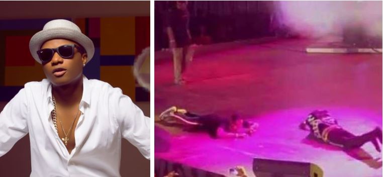 #MadeInLagos: Fan Came To Prostrate For Wizkid, He Returned The Favour (Video)