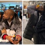 Chioma and Davido share passionate kiss in new photo