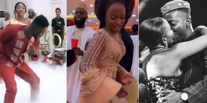 Videos from Simi and Adekunle Gold's traditional wedding surface online