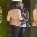Davido And Girlfriend, Chioma Kiss Passionately On Stage -Video