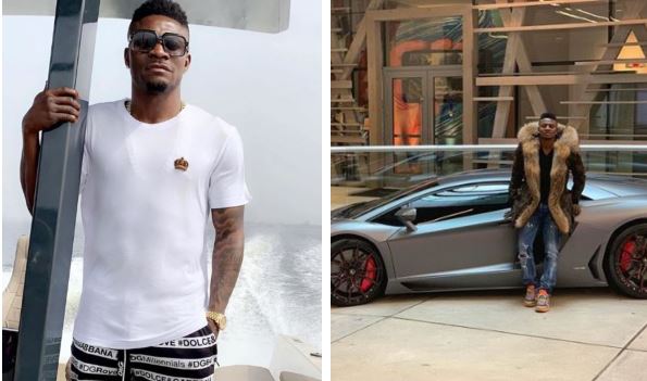 Football Star Obafemi Martins Flaunts His Brand New Whip