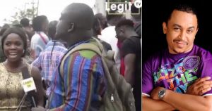 Daddy Freeze reacts to saucy comment made by RCCG worker at BBNaija audition