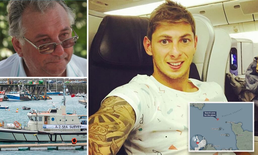 Emiliano Sala's missing plane wreckage discovered after using hi-tech equipment