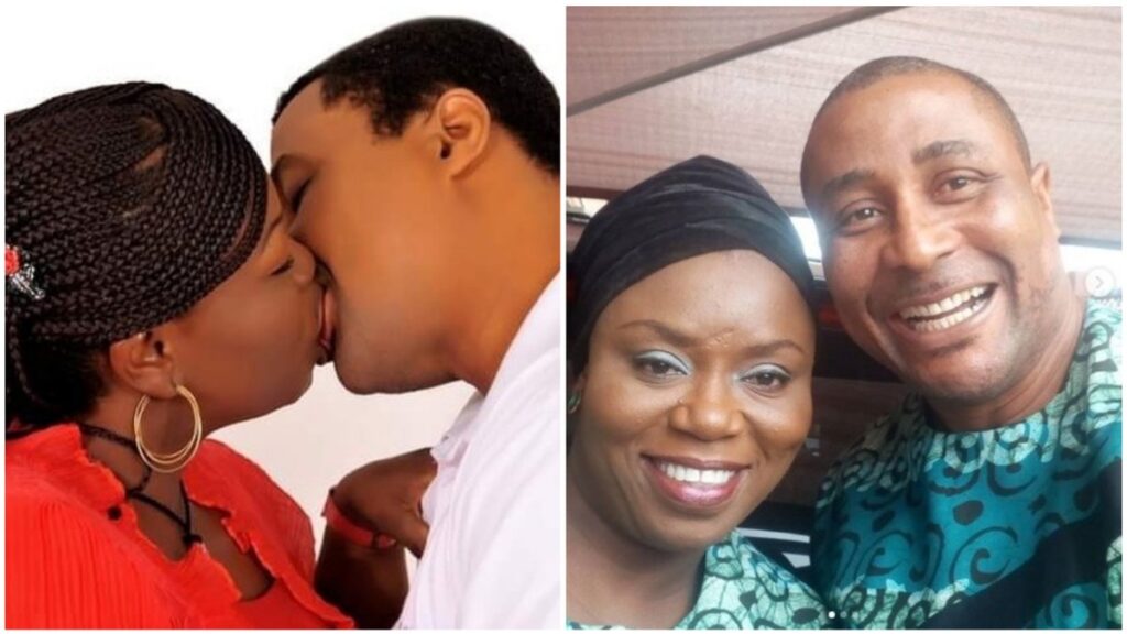 Tony Umez shares hot throwback photo with wife