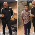 Wizkid meets with Nigerian billionaire Tony Elumelu