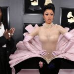 Cardi B Brings Offset On Stage To Accept Grammy Award