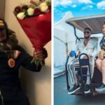 D'Banj Flew Out To Give His Wife Lineo A Surprise Valentine's Gift