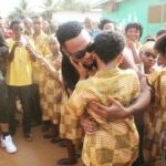 Singer Flavour opens school for the blind in Liberia