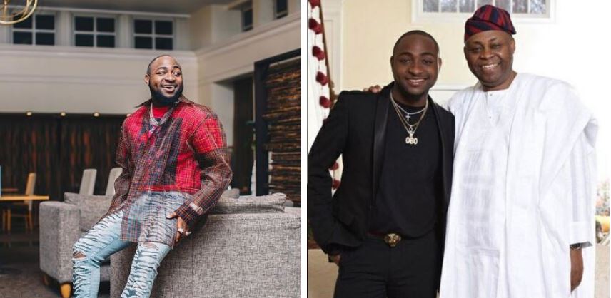 Davido Celebrates his Father as his a year older (Photos)