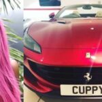 DJ Cuppy Gets Ferrari Portofino Worths N75M