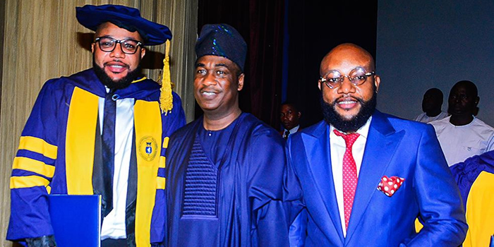 E-money rejoices as he bags doctorate degree in business management and corporate governance