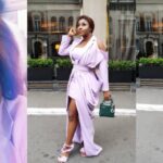 Keep your horrible opinion to yourself - Ini Edo responds to a fan who commented on her shoes