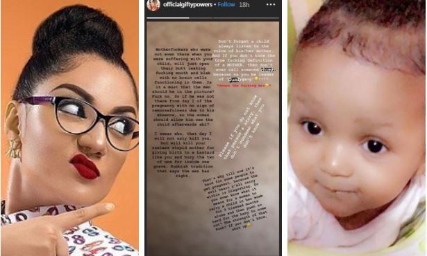 Gifty threatens to kill Mr. 2Kay and his mum if they try to get close to her daughter