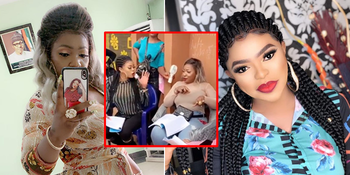 Nigerians blast Bobrisky for getting featured in romantic movie, Anita Joseph reacts (videos