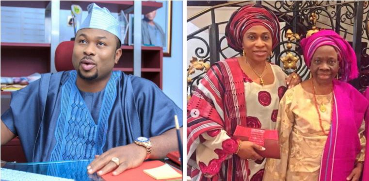Olakunle Churchill shades Tonto Dikeh as he celebrates two special people in his life on Mother’s Day
