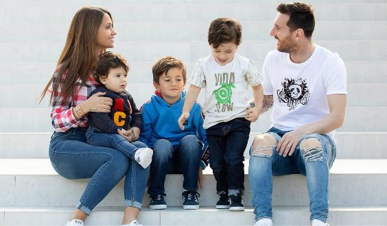 See Adorable Photos Of Lionel Messi And His Family