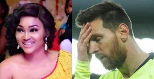 MERCY AIGBE REACTS AS SHE TRENDS ON TWITTER AS MESSI AIGBE