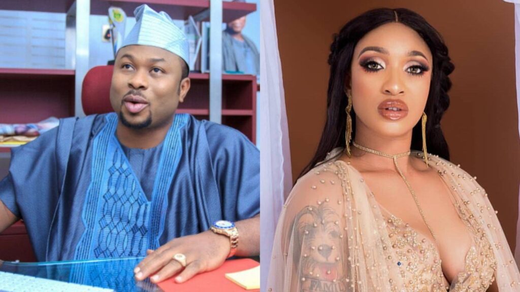 Tonto Dikeh shades ex-hubby after he claimed to be a tireless machine, not a 40-seconds man