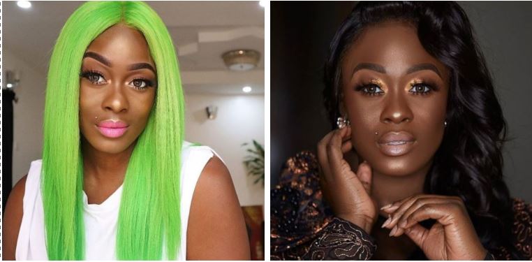 'My Dress Tonight is worth 600k'- Ex-BBNaija Housemate Uriel Oputa says as she Stuns In Beautiful Dress (Photos)