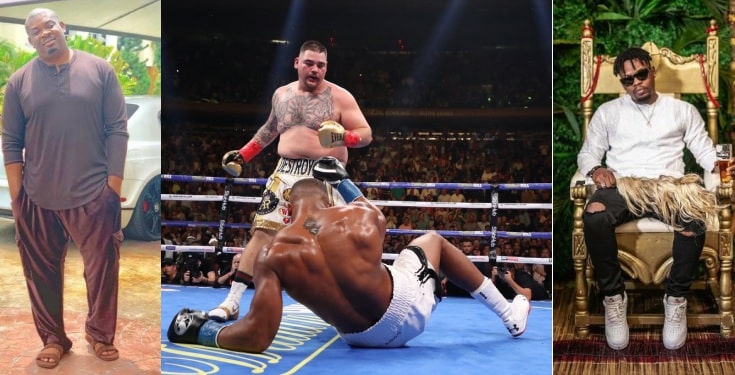 Nigerian Celebrities React To Anthony Joshua's Defeat By Andy Ruiz