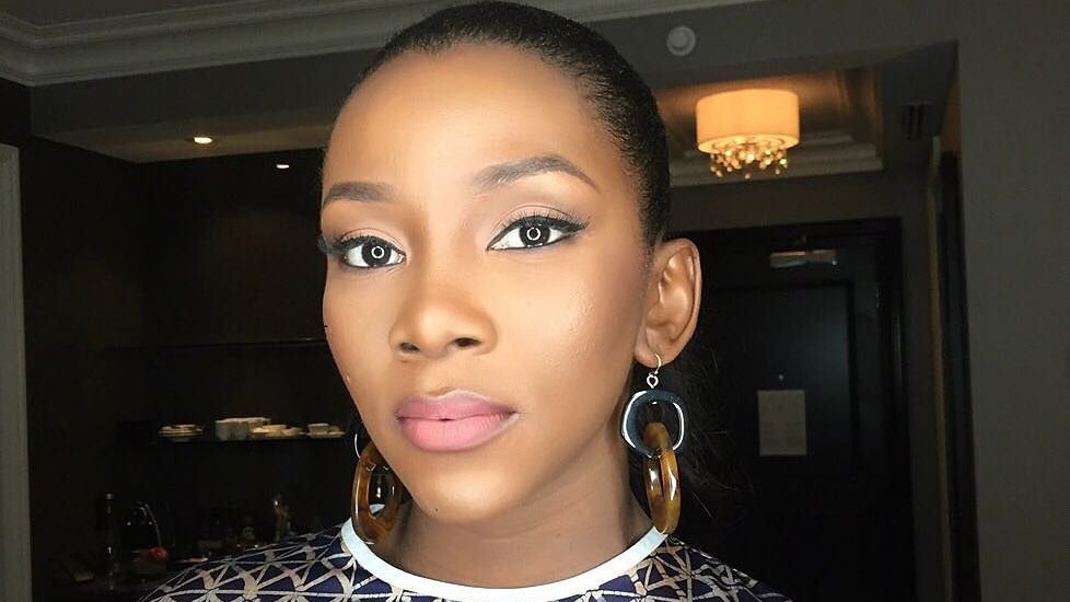 Genevieve Nnaji Shows Off Body In Sexy Swim Suit