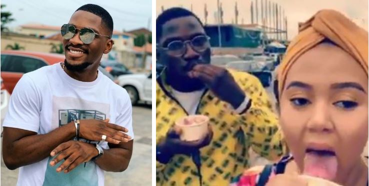 Tobi Bakre and his sister-in-law, mimic Dj Cuppy and her father (Video)