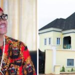 Nigerian comedian Mc Tagwaye shows of his new mansion (Video)