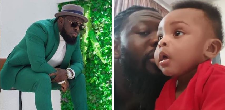 Timaya celebrates son on his 1st birthday