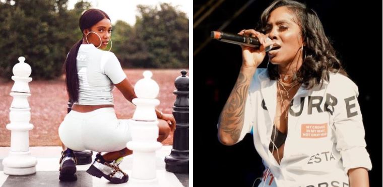 Tiwa Savage Leaves Fans Speechless With Massive Body Tattoo