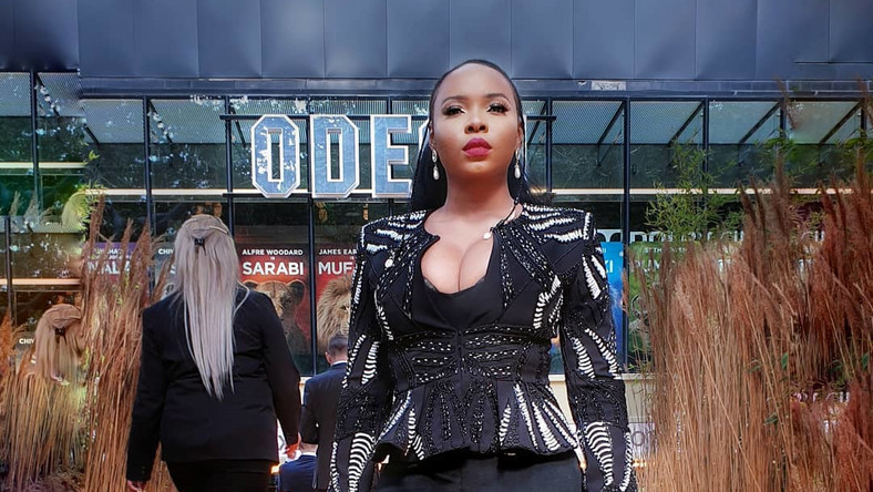 See Yemi Alade Attend 'Lion King' Movie Premiere With Beyonce