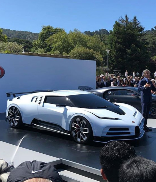 Bugatti Centodieci eb110 homage